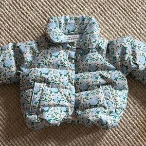 Floral Puffer Jacket